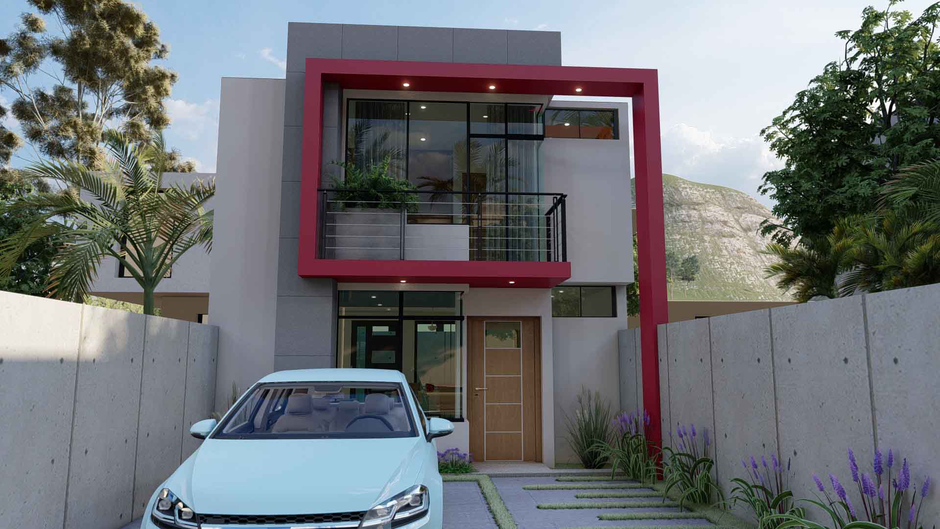 Casa Moderna De Dos Pisos 6x15
