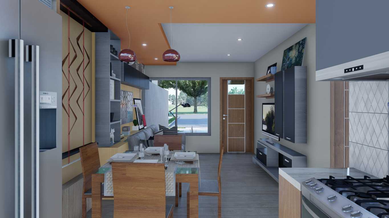 Plano de CASA de 8x8 metros de UN Piso Dos Recamaras d242 - CASA ACTUAL ...