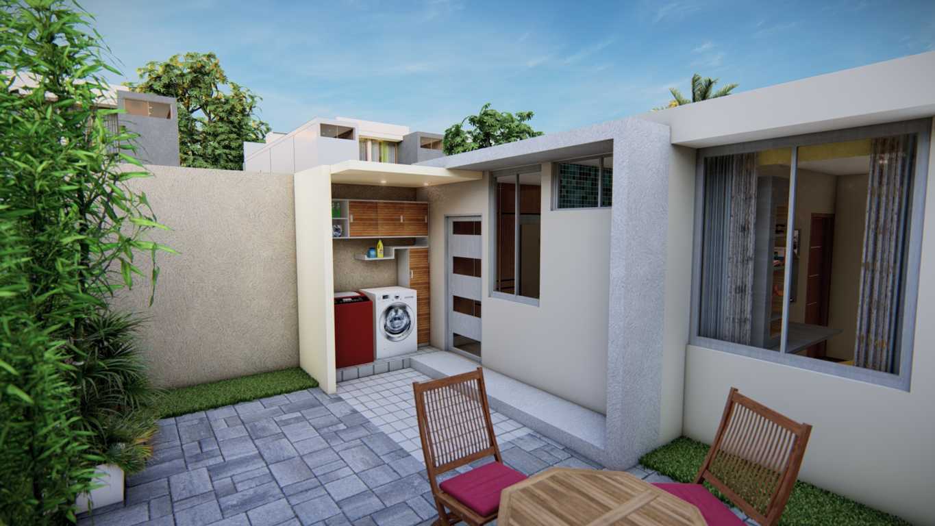 Plano de CASA de 8x8 metros de UN Piso Dos Recamaras d242 - CASA ACTUAL ...